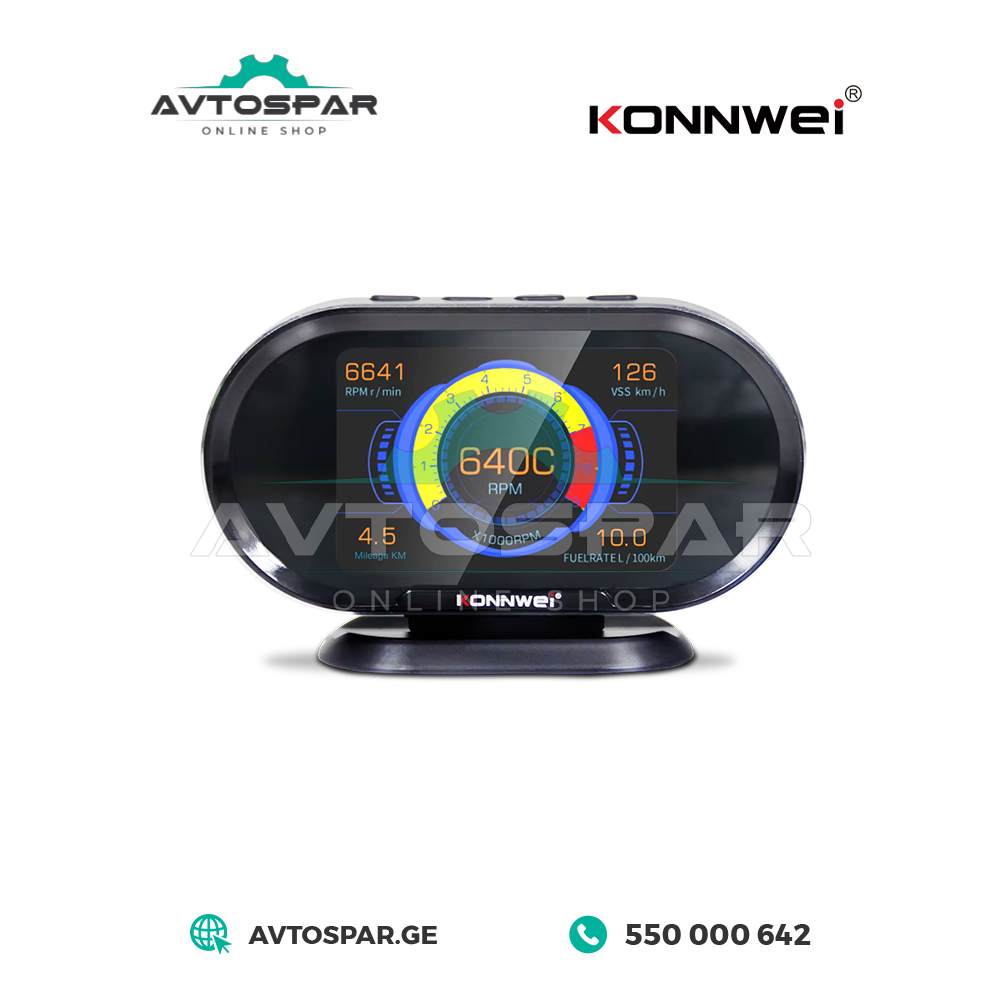 ბორტ კომპიუტერი Konnwei KW206