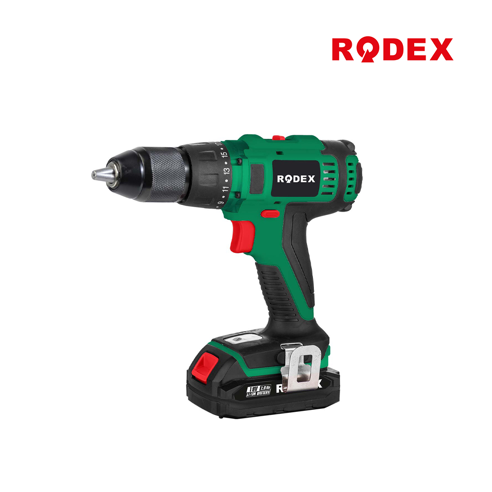 18V ბურღი-ხრახნდამჭერი RODEX RDX340