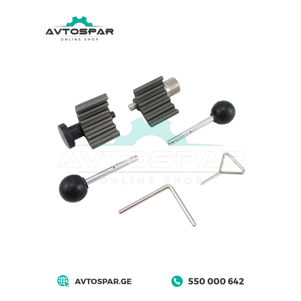VW და Audi ძრავის ამწე ლილვის დასამაგრებლად ინსტრუმენტი