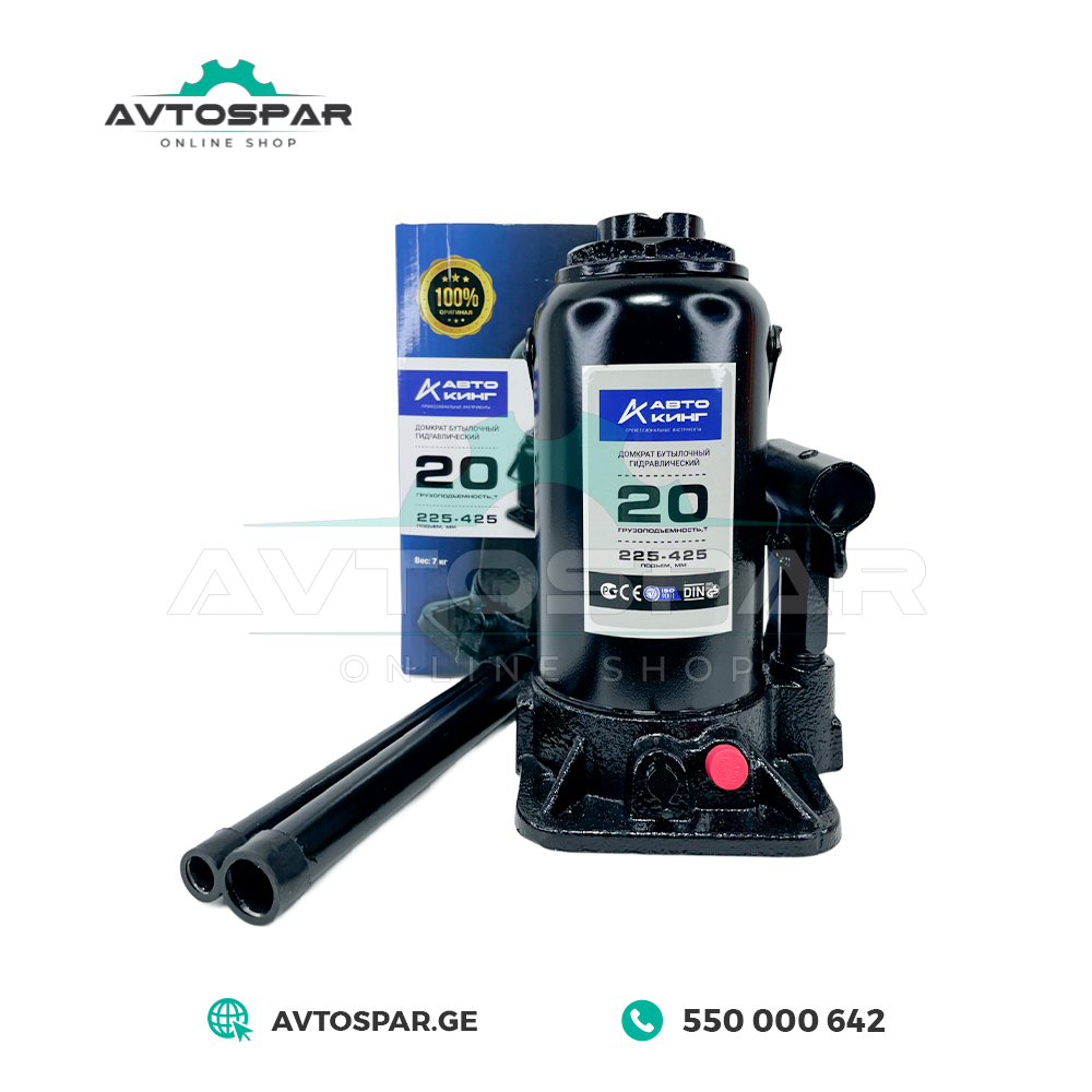 ჰიდრავლიკური დომკრატი 20TON Autoking