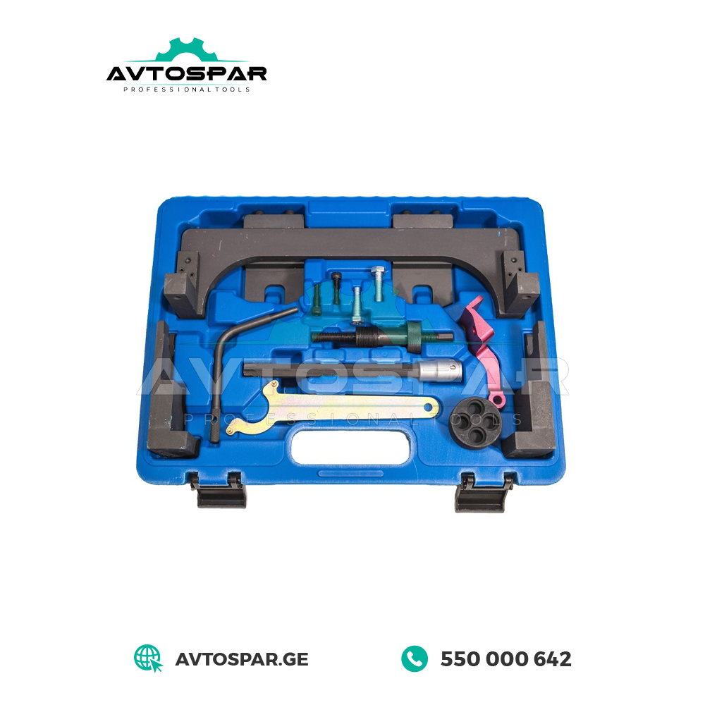 ძრავის ამწე ლილვის დასამაგრებლად ინსტრუმენტი BMW B38/B48/B46/B58