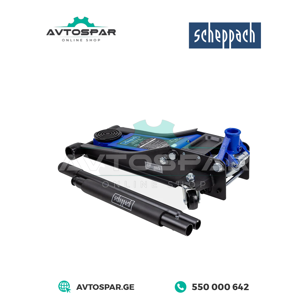 ჰიდრავლიკური დომკრატი 3TON Scheppach 75-510mm T830018