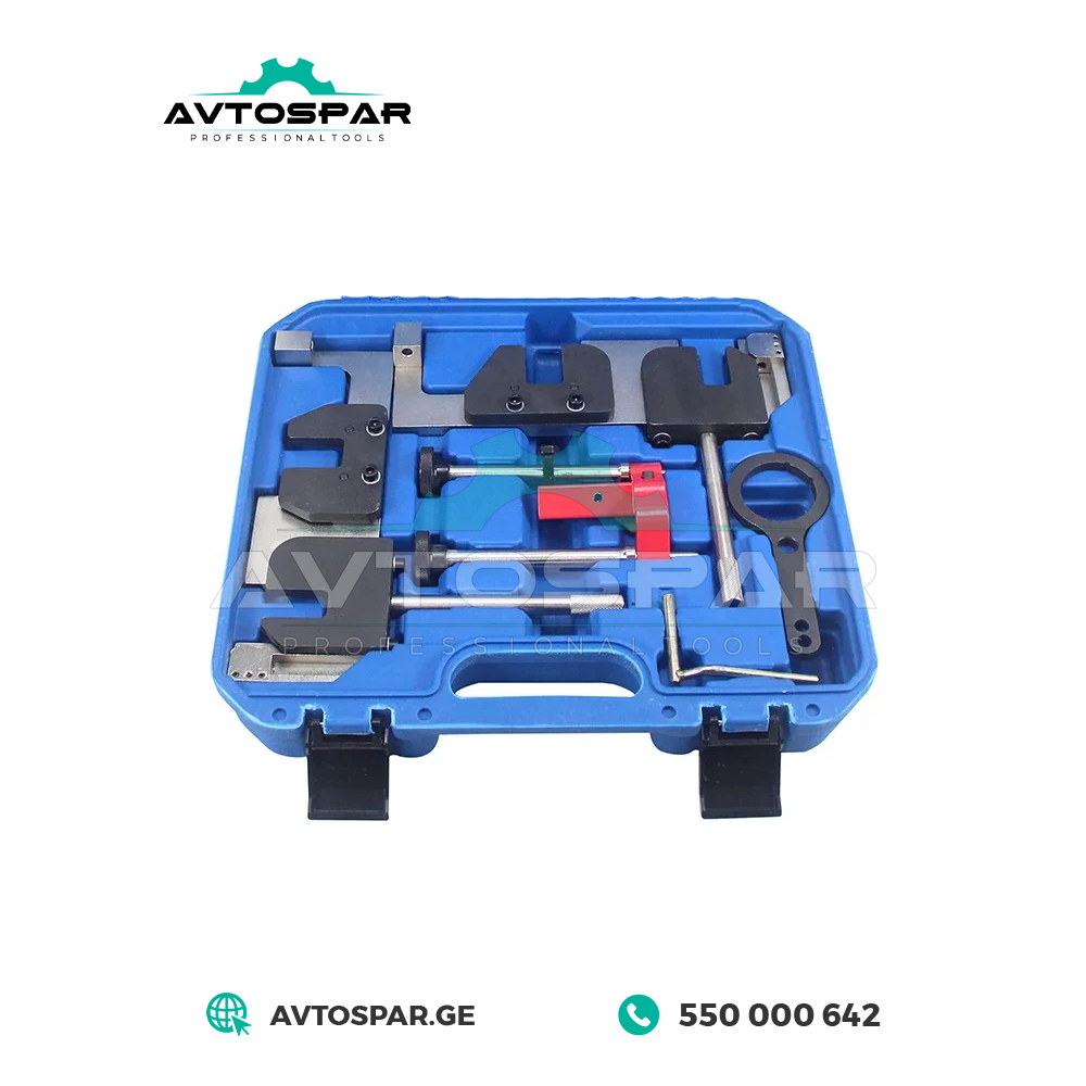 ძრავის ამწე ლილვის დასამაგრებლად ინსტრუმენტი BMW N63, S63