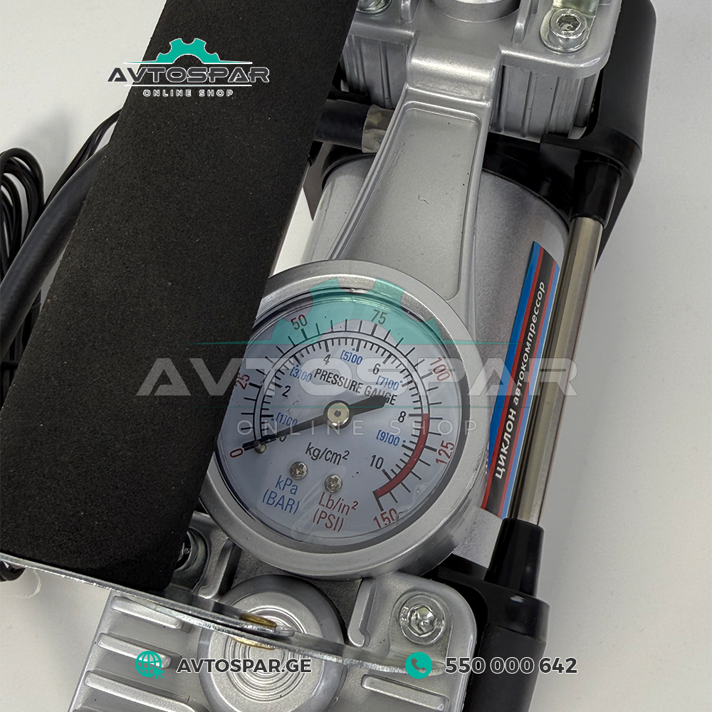 მანქანის ტუმბო 2 დგუში Cyclone KS-312