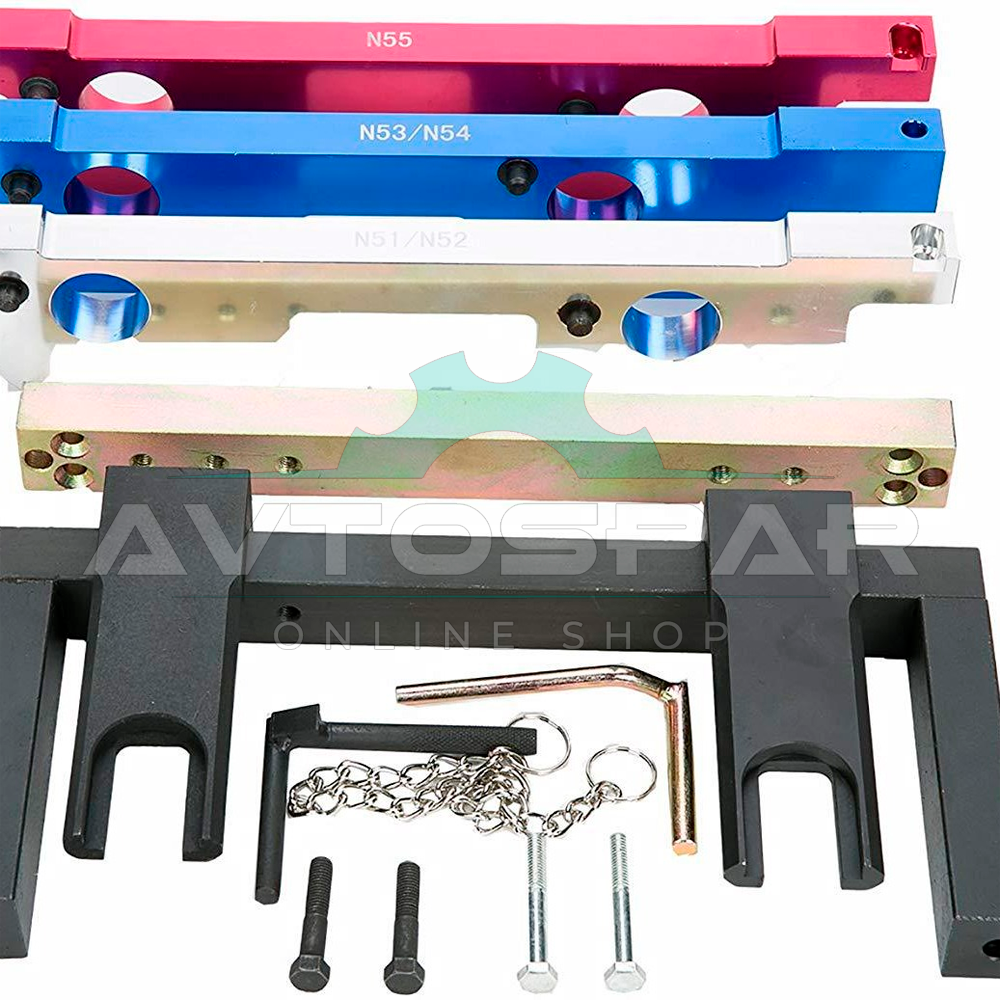 ძრავის ამწე ლილვის დასამაგრებლად ინსტრუმენტი BMW N51, N52, N53, N54, N55