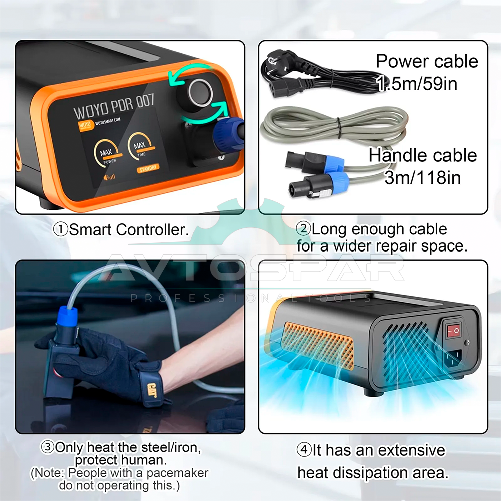 ხელის ინდუქციური გამათბობელი WOYO PDR007