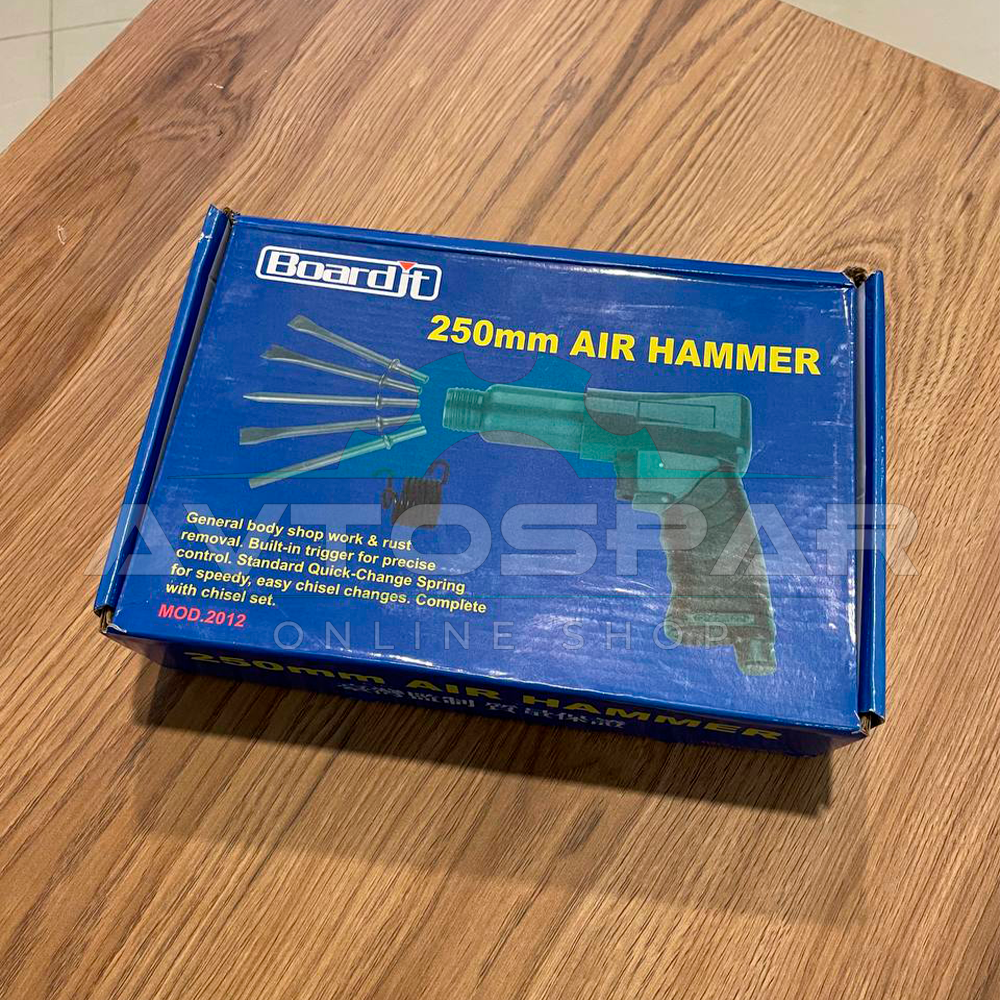პნევმატური ჩაქუჩი ნაკრებით 250mm