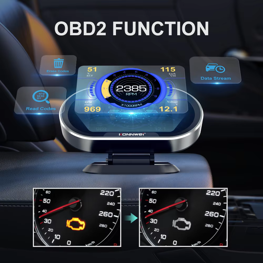 ბორტ კომპიუტერი Konnwei KW206