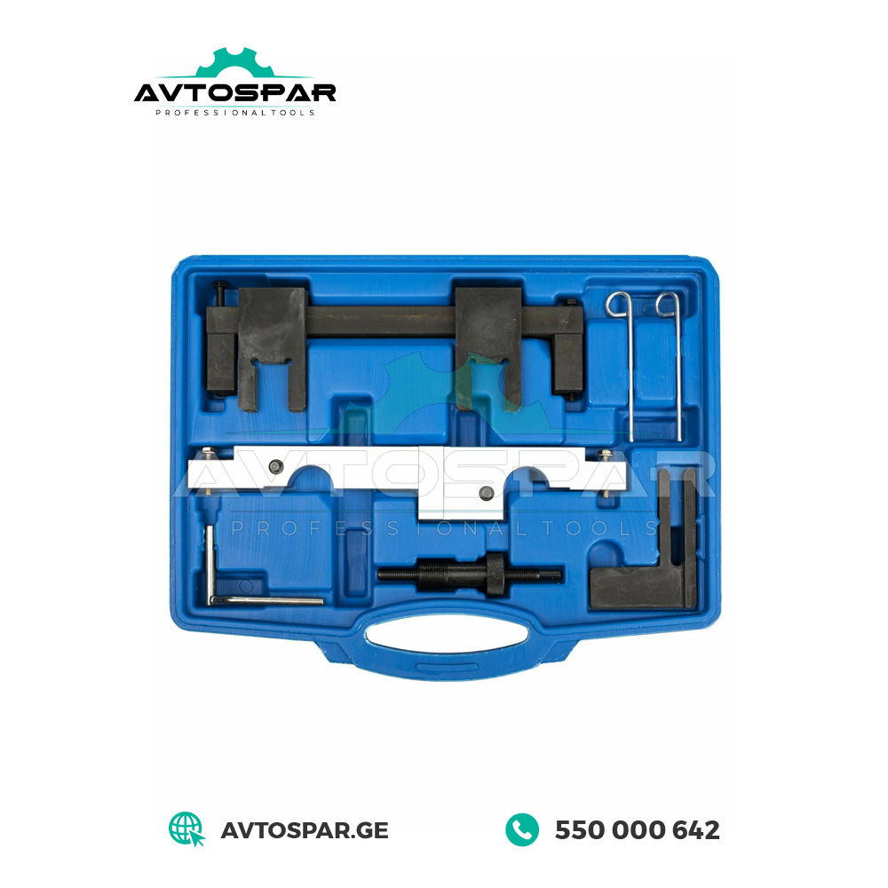 ძრავის ამწე ლილვის დასამაგრებლად ინსტრუმენტი BMW N43