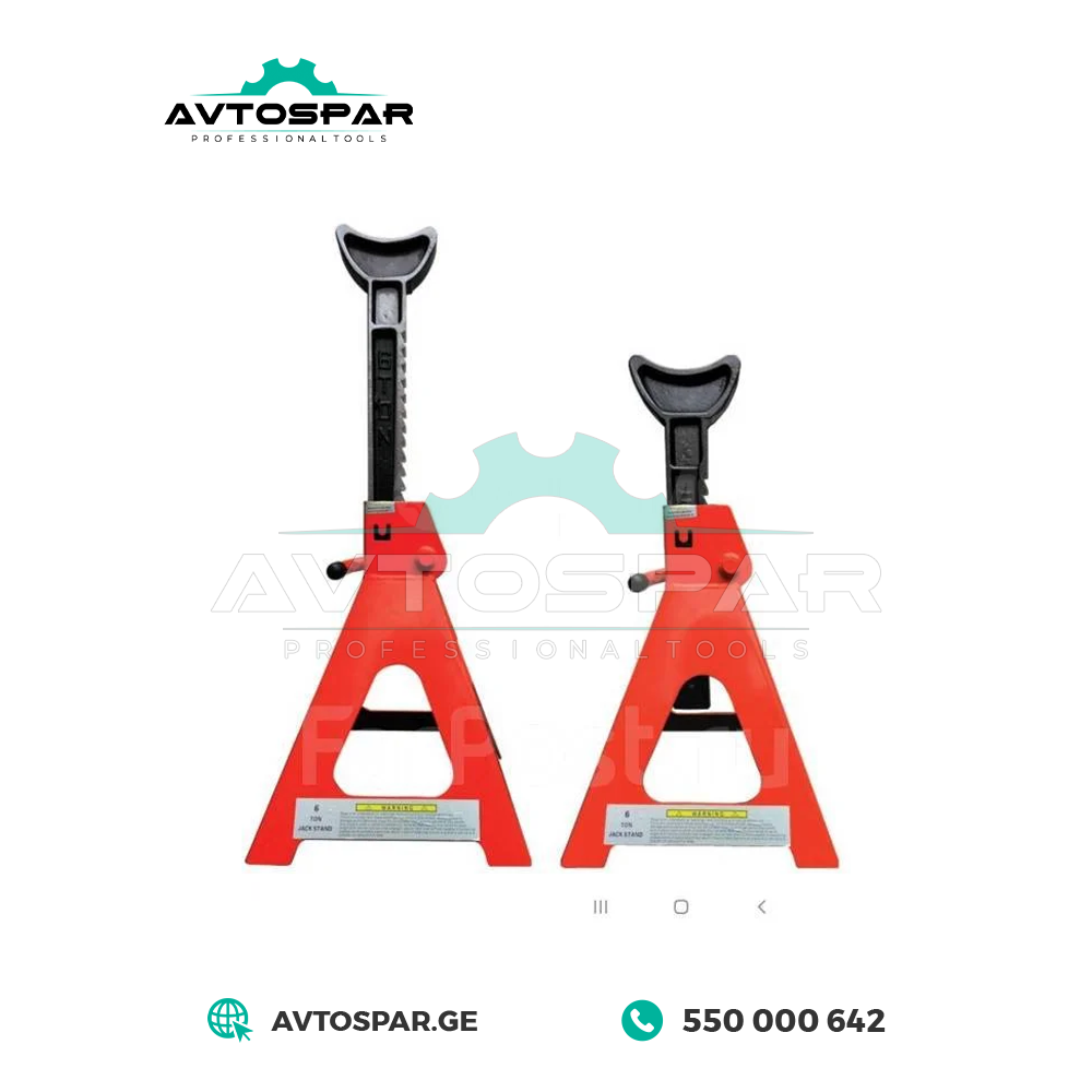 სადგამი ჯეკი 6TON (წყვილი)