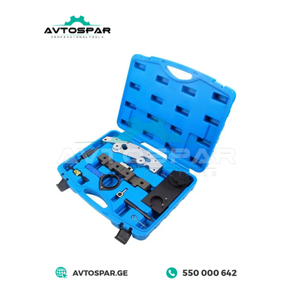 ძრავის ამწე ლილვის დასამაგრებლად ინსტრუმენტი BMW M50, M52, M54, M56