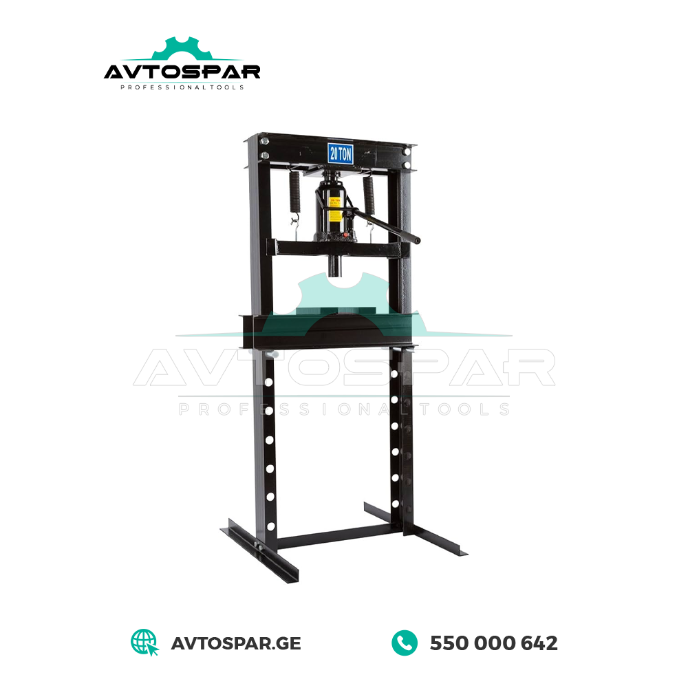 პრესი დომკრატით 20TON