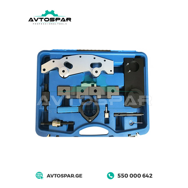 ძრავის ამწე ლილვის დასამაგრებლად ინსტრუმენტი BMW M50, M52, M54, M56