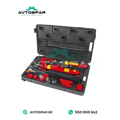 ძალოვანი ჯეკი სათუნუქე სამუშაოებისთვის 10TON