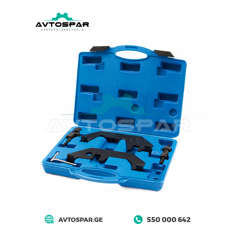 ძრავის ამწე ლილვის დასამაგრებლად ინსტრუმენტი BMW N62, N73