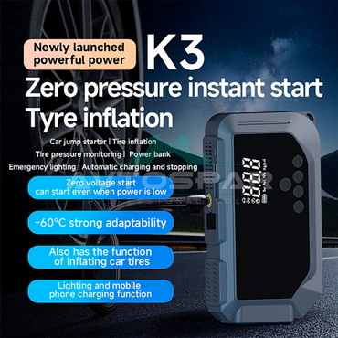 მანქანის დამქოქი და კომპრესორი 120000mAh/1000A