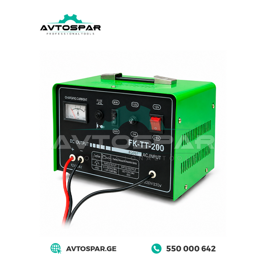 აკუმულატორის დამტენი 200Amp FK-TT-200