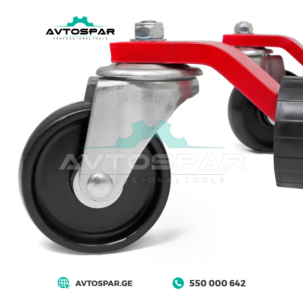 2500LB ჰიდრავლიკური ეტლი მანქანების გადასაყვანად 1135kg