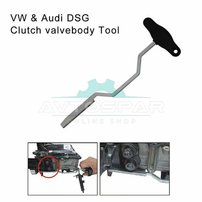 სცეპლენიის გასწორება VAG VW AU-DI 7 Speed DSG T10373 T10376 T10323 T10407