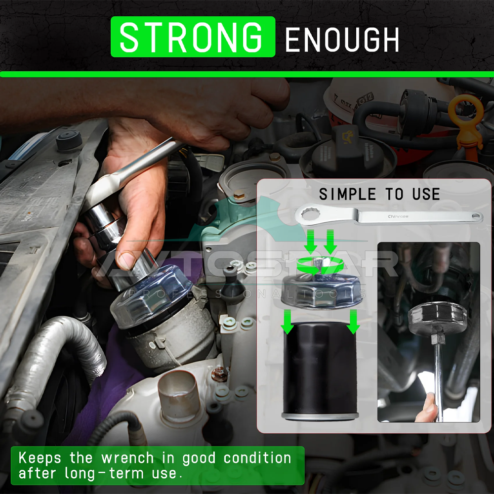 35 ნაჭ. ზეთის ფილტრის მოსაშორებელი ნაკრები