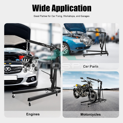 მანქანის ძრავის ამოსაღები 2TON Autoking 55,5KG