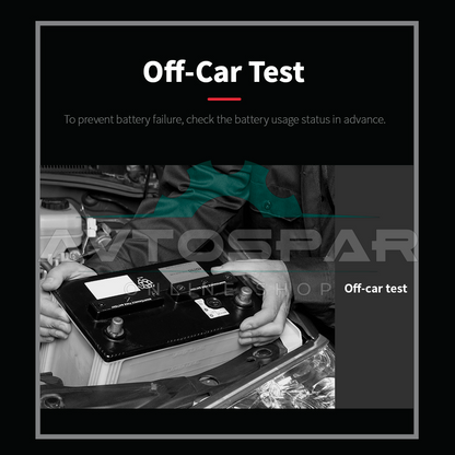 აკუმულატორის ტესტერი 6/12/24V Kingbolen BM550